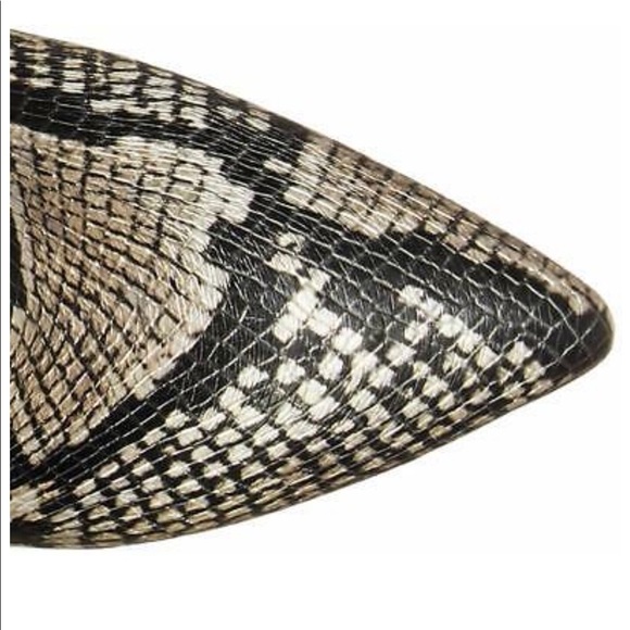 ALDO Thadonna Over-the-Knee Snakeprint High Heel Boots - Size 5 / 35 - Picture 2 of 3